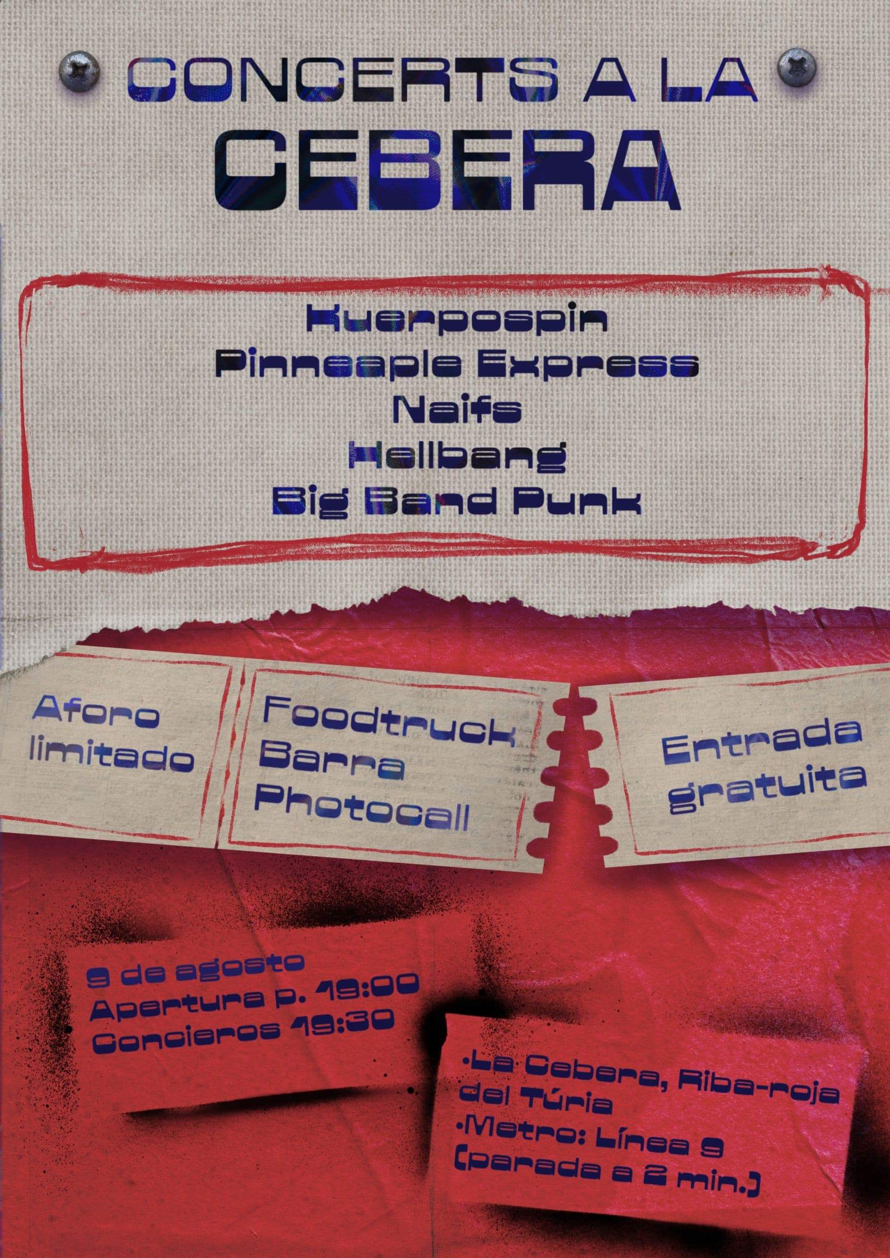 Concerts a la Cebera 2025